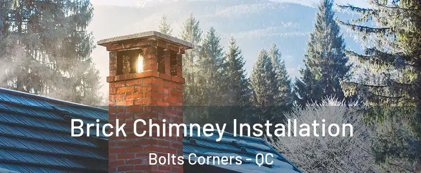  Brick Chimney Installation Bolts Corners - QC