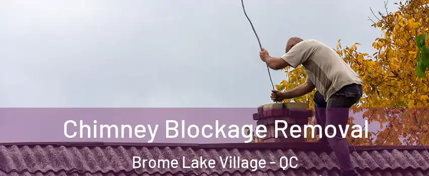  Chimney Blockage Removal Brome Lake Village - QC