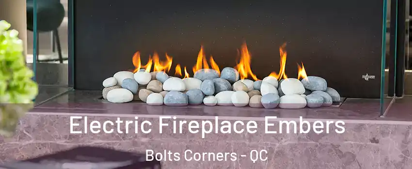  Electric Fireplace Embers Bolts Corners - QC