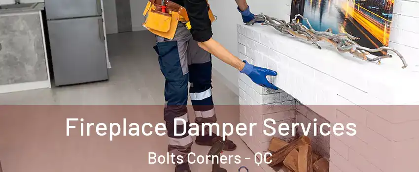  Fireplace Damper Services Bolts Corners - QC