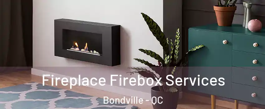  Fireplace Firebox Services Bondville - QC