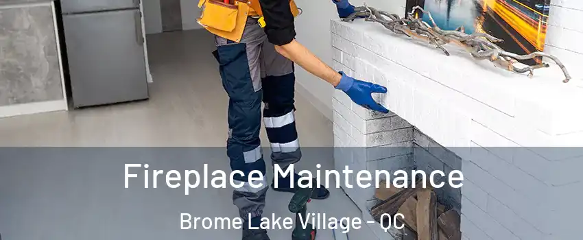  Fireplace Maintenance Brome Lake Village - QC