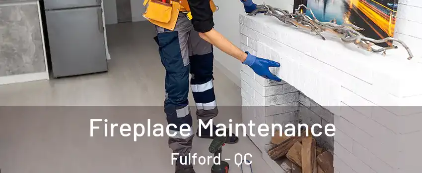  Fireplace Maintenance Fulford - QC