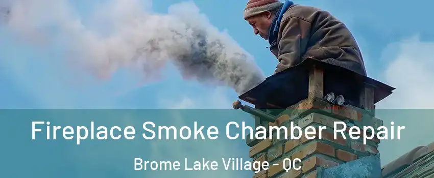 Fireplace Smoke Chamber Repair Brome Lake Village - QC