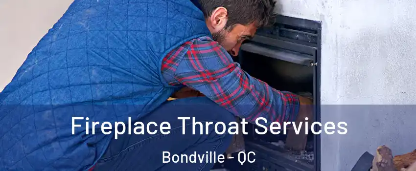  Fireplace Throat Services Bondville - QC