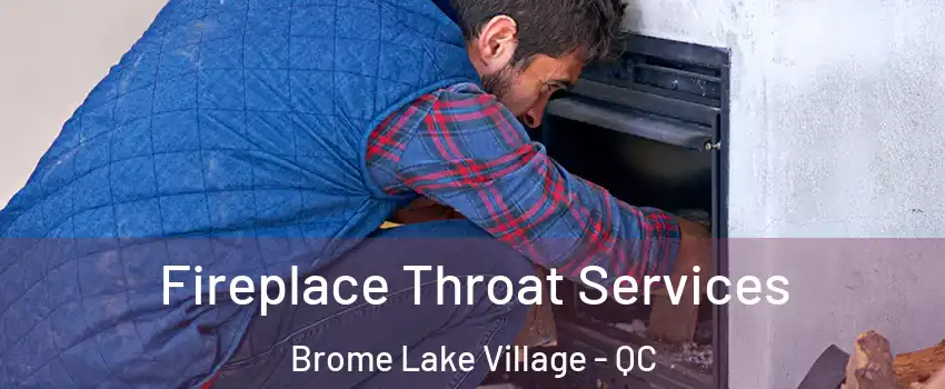  Fireplace Throat Services Brome Lake Village - QC