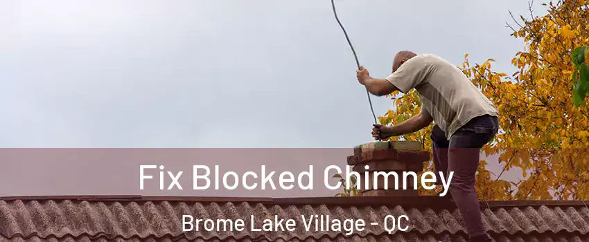  Fix Blocked Chimney Brome Lake Village - QC