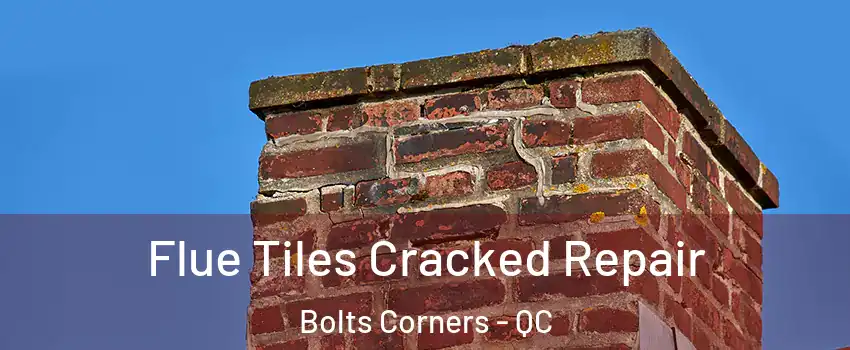  Flue Tiles Cracked Repair Bolts Corners - QC