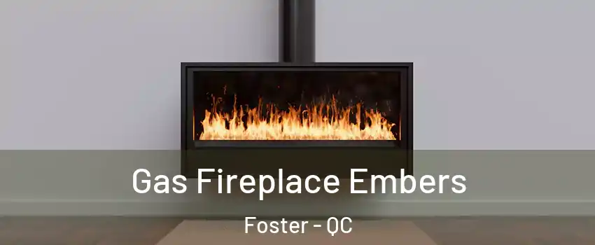  Gas Fireplace Embers Foster - QC