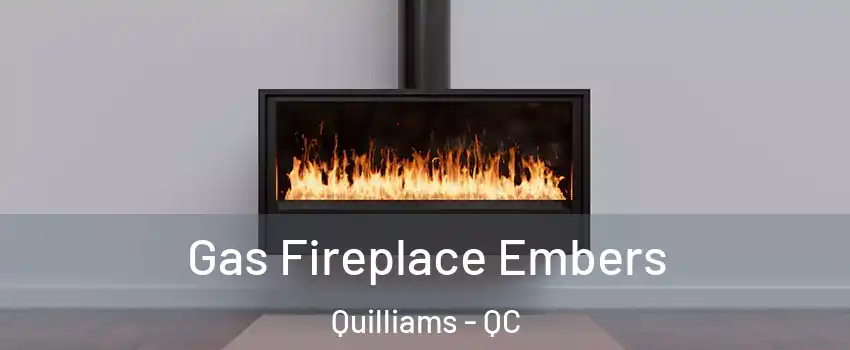  Gas Fireplace Embers Quilliams - QC