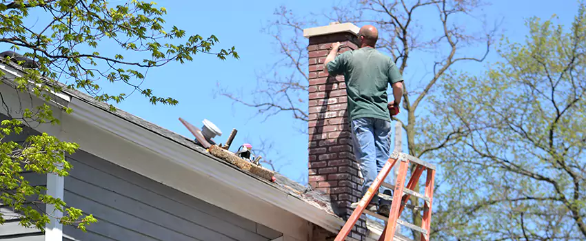 Chimney Crown Repair in Quilliams, Quebec