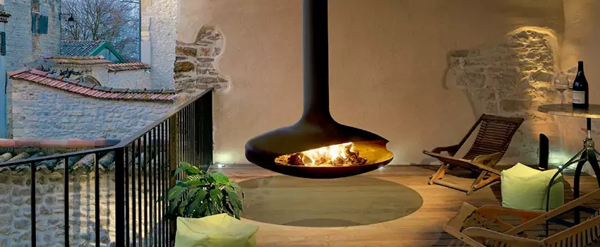 Bioethanol Hanging Fireplace Installation Services in Lac Brome, QC