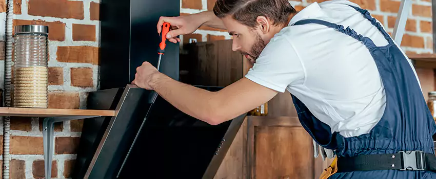 Old Rusted Metal Fireplace Repair And Replacement in Lac Brome, QC