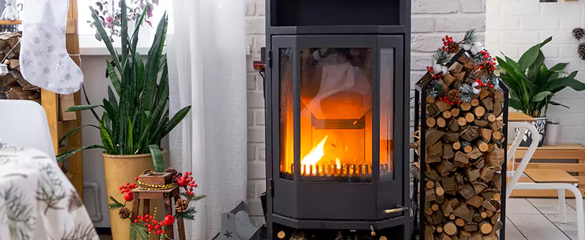 Thelin Hearth Products Direct Vent Gas Stove Fireplace Inspection in Lac Brome, QC