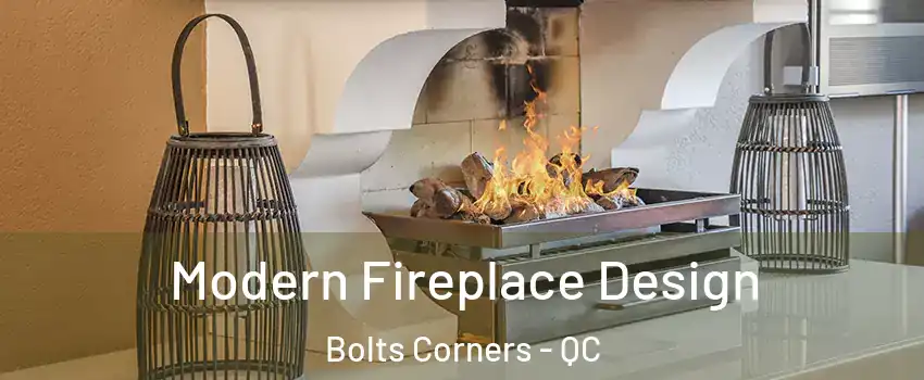  Modern Fireplace Design Bolts Corners - QC