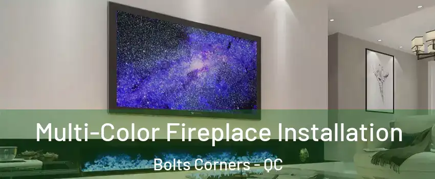  Multi-Color Fireplace Installation Bolts Corners - QC