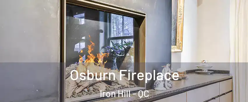  Osburn Fireplace Iron Hill - QC