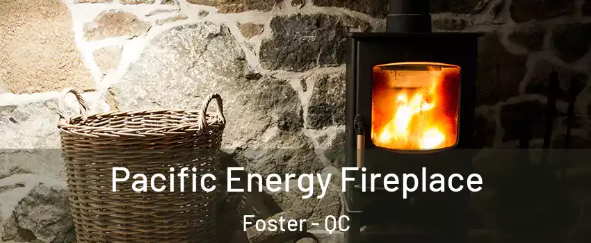  Pacific Energy Fireplace Foster - QC