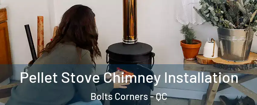  Pellet Stove Chimney Installation Bolts Corners - QC