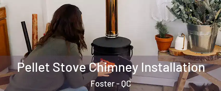  Pellet Stove Chimney Installation Foster - QC