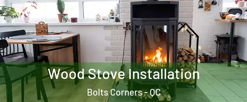  Wood Stove Installation Bolts Corners - QC
